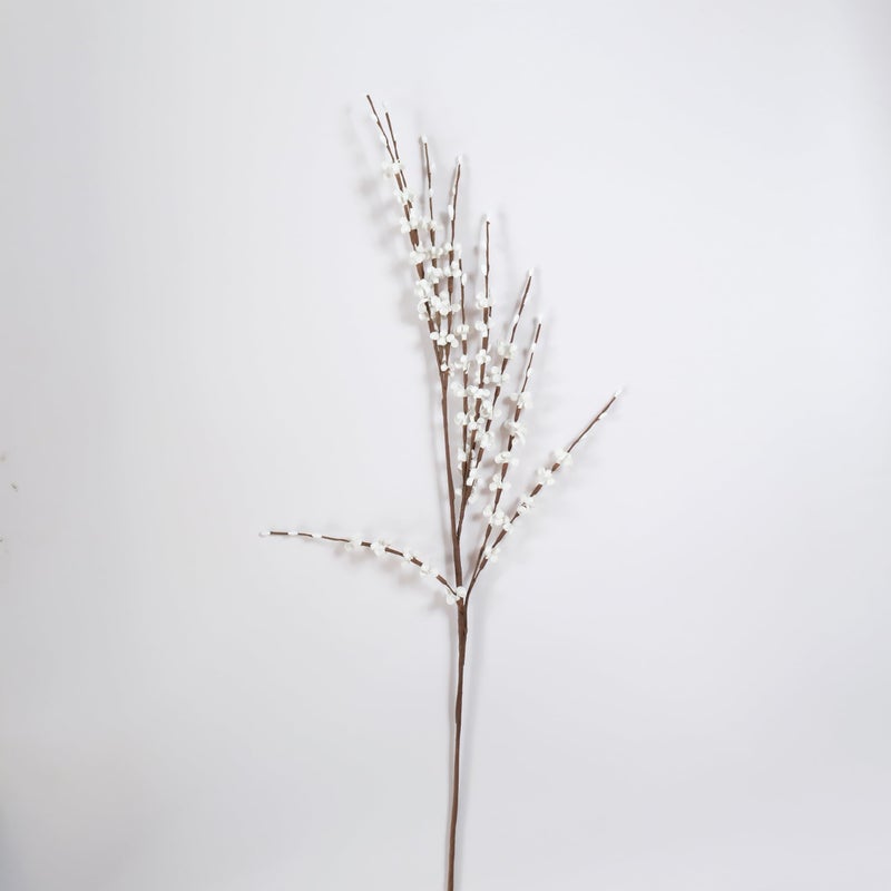 NOLAST 10pcs Artificial Flowers Fake Flower Faux Tall Flowers Branches Long Stems for Vase Wedding Home Office Party Hotel Restaurant Decoration (White) - Image 5
